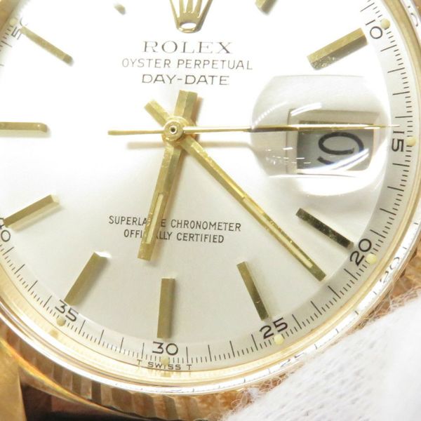 ロレックス デイデイト K18YGイエローゴールド 1番 1803 ROLEX 腕時計 ウォッチ シルバー文字盤 アンティーク