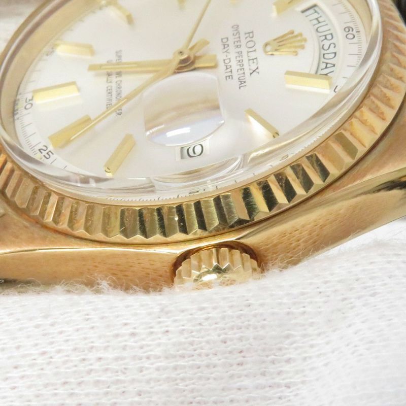 ロレックス デイデイト K18YGイエローゴールド 1番 1803 ROLEX 腕時計 ウォッチ シルバー文字盤 アンティーク