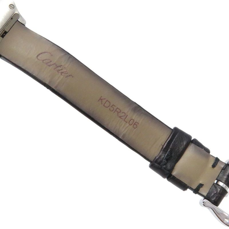 カルティエ サントス ドゥ カルティエ ミニ WF902005 クォーツ Cartier 腕時計 白文字盤