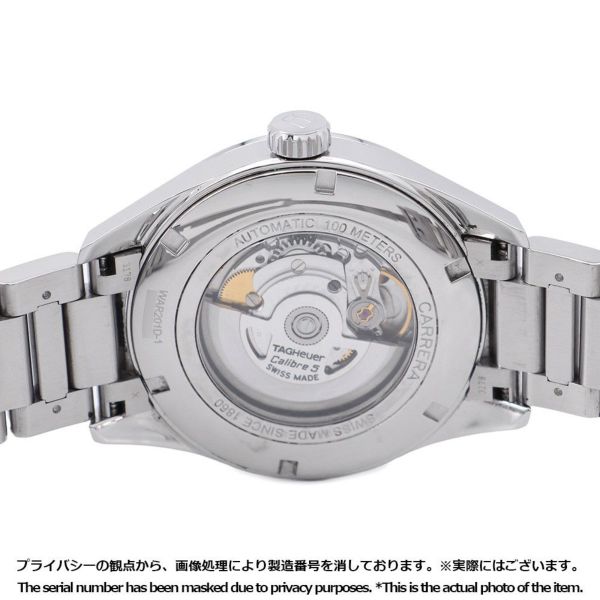 タグホイヤー カレラ キャリバー5 デイデイト TAG Heuer WAR201D.BA0723 腕時計 ウォッチ 白文字盤