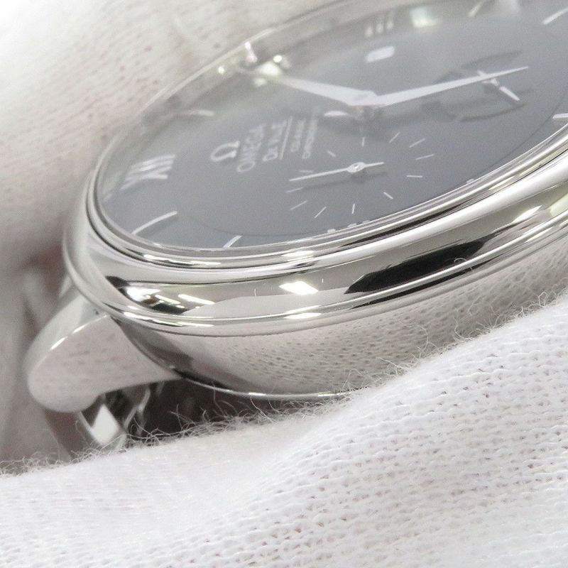 オメガ デ・ヴィル プレステージ コーアクシャル 424.13.40.21.01.001 OMEGA 腕時計 De Ville Prestige 黒文字盤