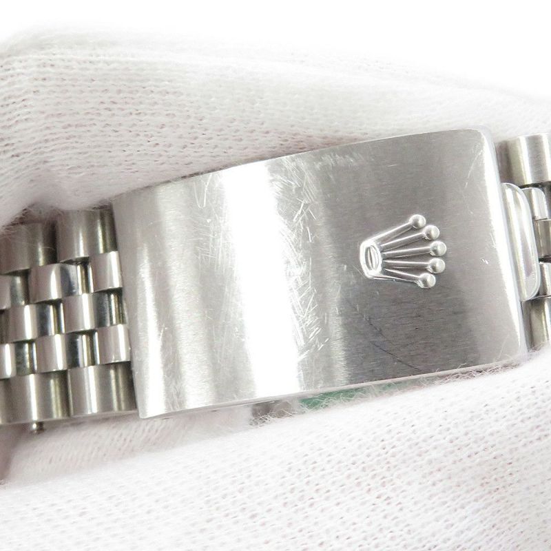 ロレックス デイトジャスト36 P番 SS/K18WGホワイトゴールド 10Pダイヤ 16234G ROLEX 腕時計 ソーダライト文字盤