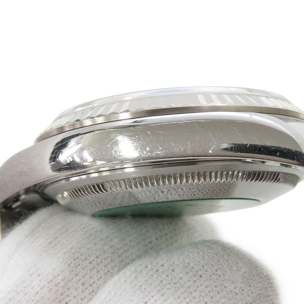 ロレックス デイトジャスト36 P番 SS/K18WGホワイトゴールド 10Pダイヤ 16234G ROLEX 腕時計 ソーダライト文字盤