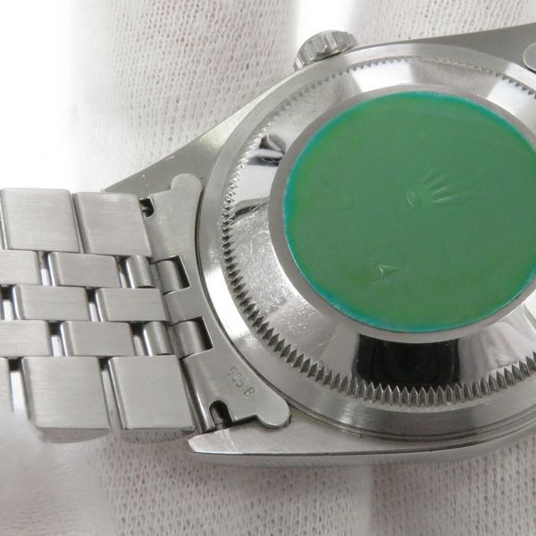 ロレックス デイトジャスト36 P番 SS/K18WGホワイトゴールド 10Pダイヤ 16234G ROLEX 腕時計 ソーダライト文字盤