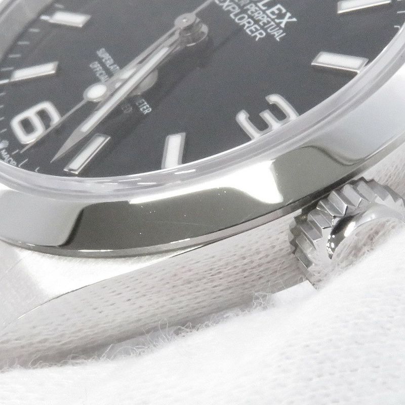 ロレックス エクスプローラー1 40 224270 ランダムシリアル ルーレット 腕時計 ウォッチ 黒文字盤