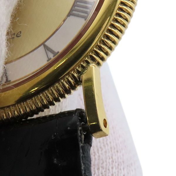 セイコー ドルチェ K18YGイエローゴールド 8N40-6040 SEIKO 腕時計 クォーツ ゴールド文字盤 アンティーク