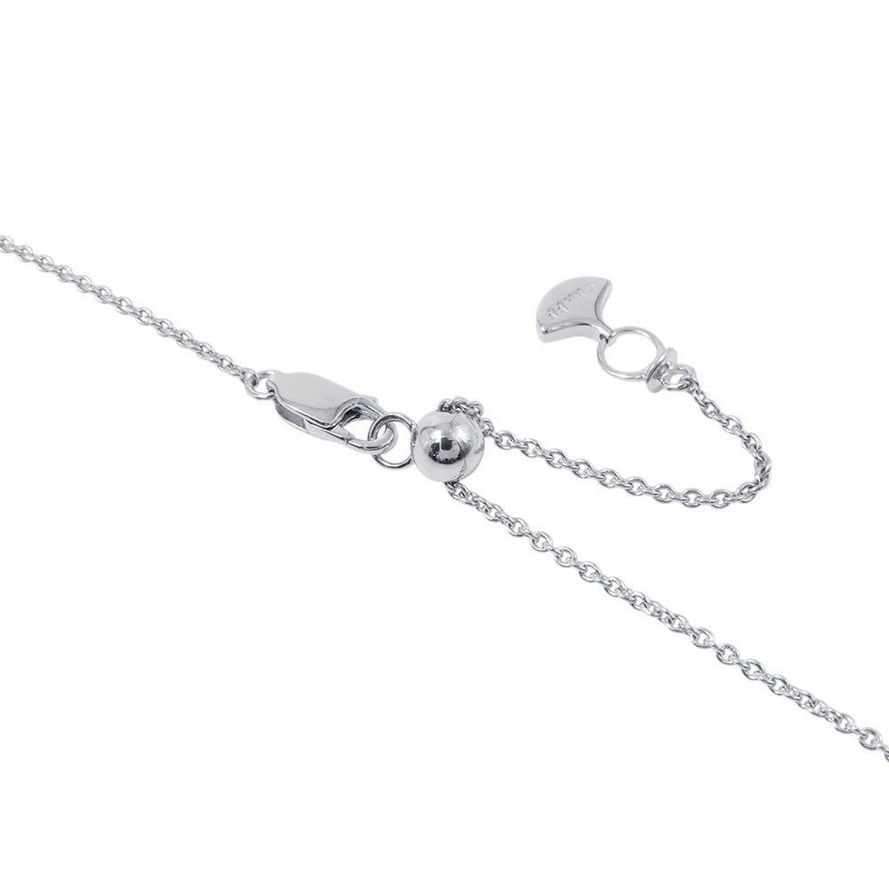 グラフ ネックレス ワイルドフラワー ダブル ダイヤモンド ペンダント ダイヤ 計0.66ct K18WGホワイトゴールド RGP790