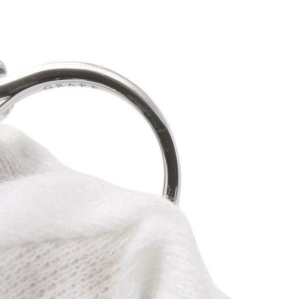 グラフ リング ワイルドフラワー ダイヤモンドクラスター リング ダイヤ 計0.69ct K18WGホワイトゴールド サイズ約14号 指輪