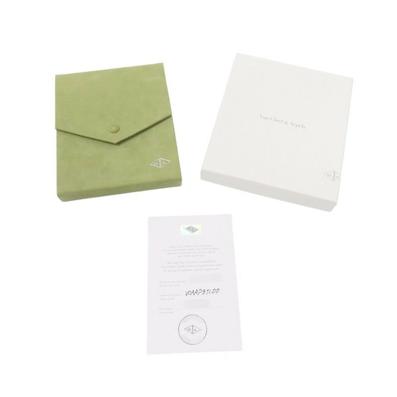 ヴァンクリーフ&アーペル ネックレス マジック アルハンブラ 6モチーフ グレーマザーオブパール K18WGホワイトゴールド VCARP3TL00