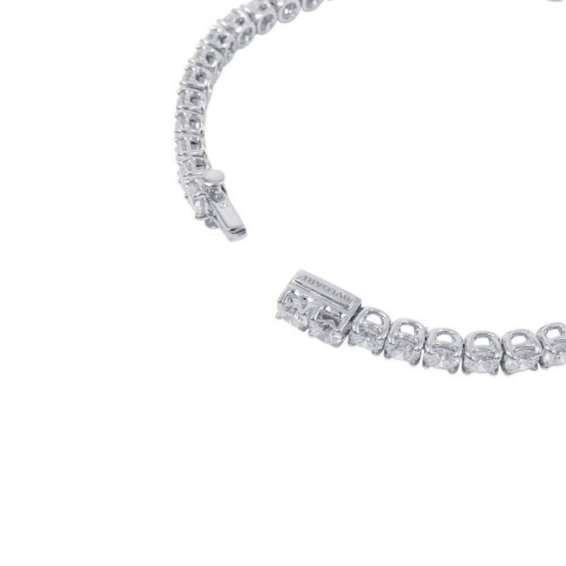 ブルガリ ブレスレット グリフ テニス ブレスレット ダイヤ48P 計約4.5ct K18WGホワイトゴールド BVLGARI ジュエリー