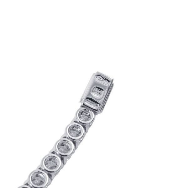ブルガリ ブレスレット グリフ テニス ブレスレット ダイヤ48P 計約4.5ct K18WGホワイトゴールド BVLGARI ジュエリー