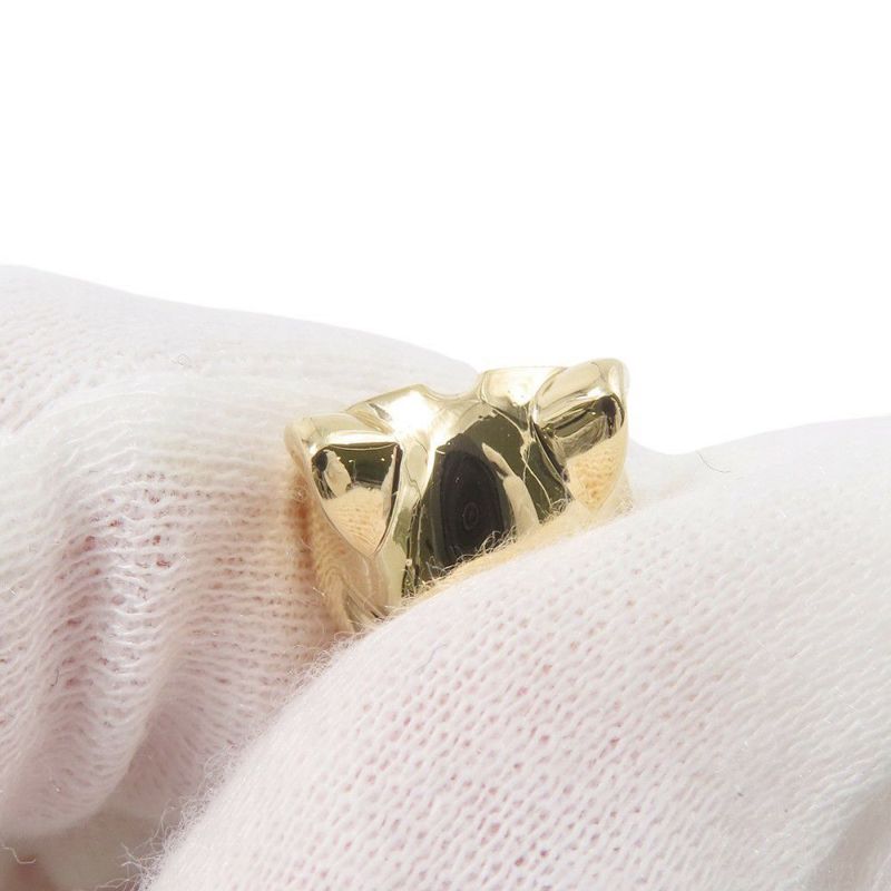 カルティエ ブレスレット パンテール ドゥ ツァボライトガーネット/オニキス/ダイヤモンド 38P 計0.26ct K18YG サイズ16 N6709916