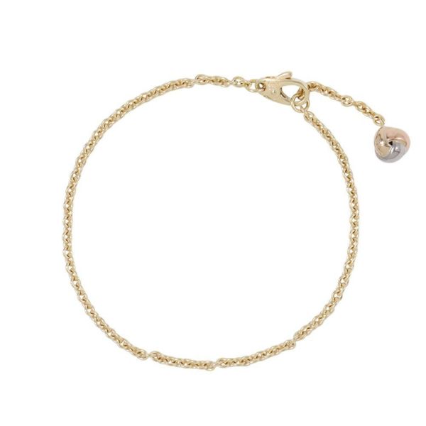 カルティエ ブレスレット ベビートリニティ B6022000 K18YG/K18WG/K18PG Cartier ジュエリー