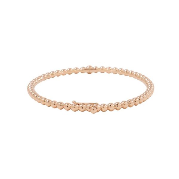 ヴァンクリーフ&アーペル ブレスレット ペルレ ゴールドパール ミディアムモデル K18PGピンクゴールド VCAR07A700 バングル