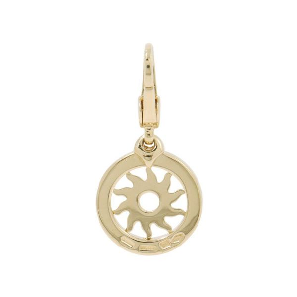 ブルガリ ネックレス トンドサンチャーム K18YGイエローゴールド BVLGARI ジュエリー ペンダント