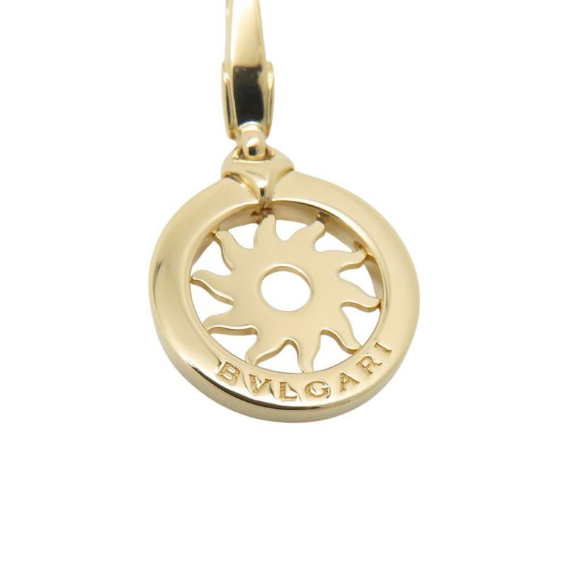 ブルガリ ネックレス トンドサンチャーム K18YGイエローゴールド BVLGARI ジュエリー ペンダント