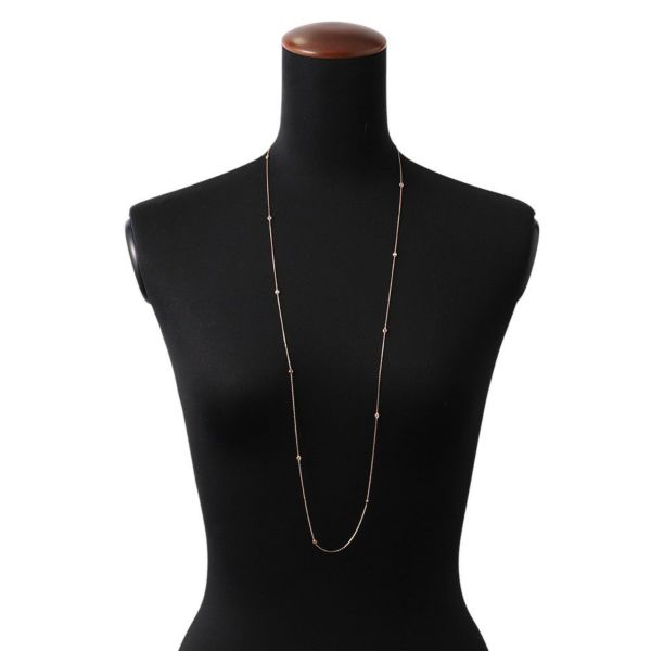 カルティエ ネックレス ディアマン レジェ ダイヤモンド 12P K18PGピンクゴールド B7221000 Cartier ロングネックレス