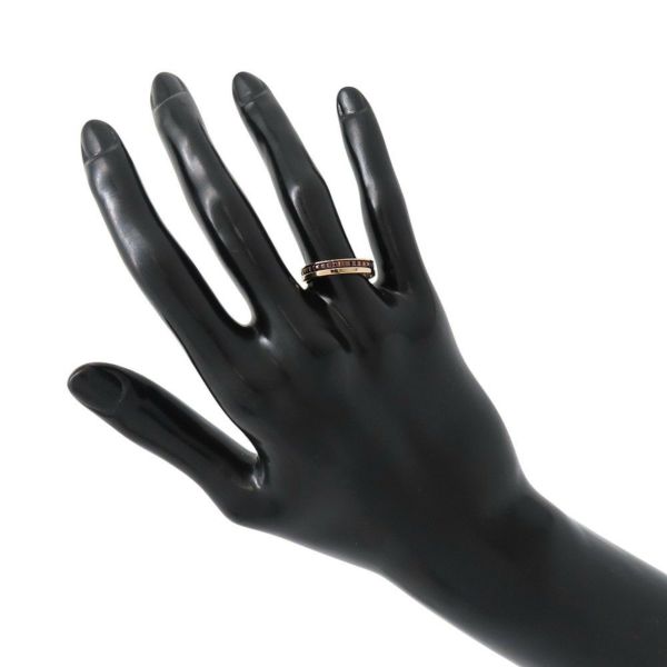 ブシュロン リング キャトル クラシック ハーフ K18PGピンクゴールド ブラウンPVD サイズ53 JAL00175 ジュエリー 指輪