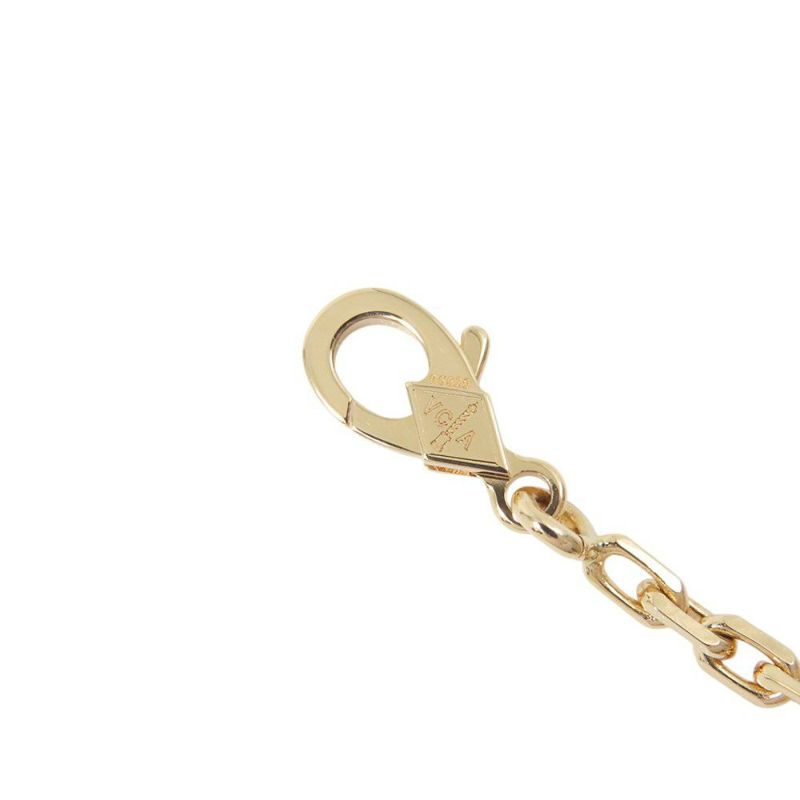 ヴァンクリーフ＆アーペル ネックレス ヴィンテージ アルハンブラ 10モチーフ タイガーズアイ K18YGイエローゴールド VCARD40700