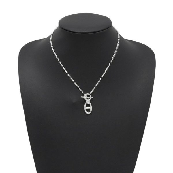 エルメス ネックレスシェーヌダンクル アミュレット SV925シルバー HERMES ジュエリー