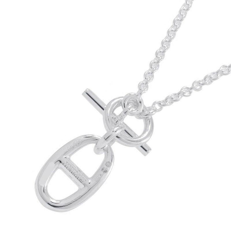 エルメス ネックレス シェーヌダンクル アミュレット SV925シルバー HERMES ジュエリー