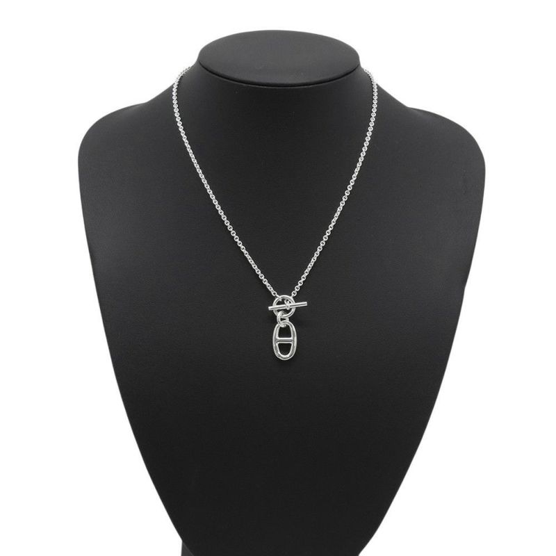 エルメス ネックレス シェーヌダンクル アミュレット SV925シルバー HERMES ジュエリー