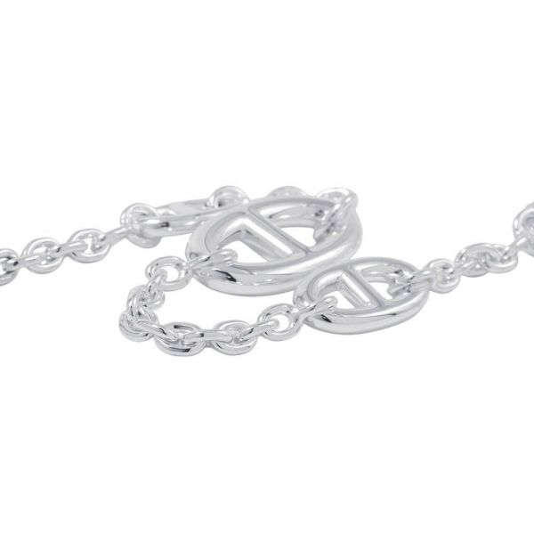 エルメス ブレスレット シェーヌダンクル ファランドール SV925シルバー サイズST HERMES ジュエリー