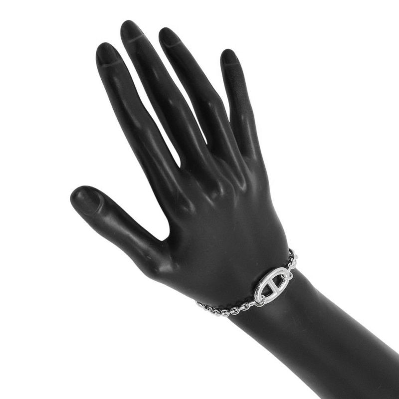 エルメス ブレスレット シェーヌダンクル ファランドール SV925シルバー サイズST HERMES ジュエリー