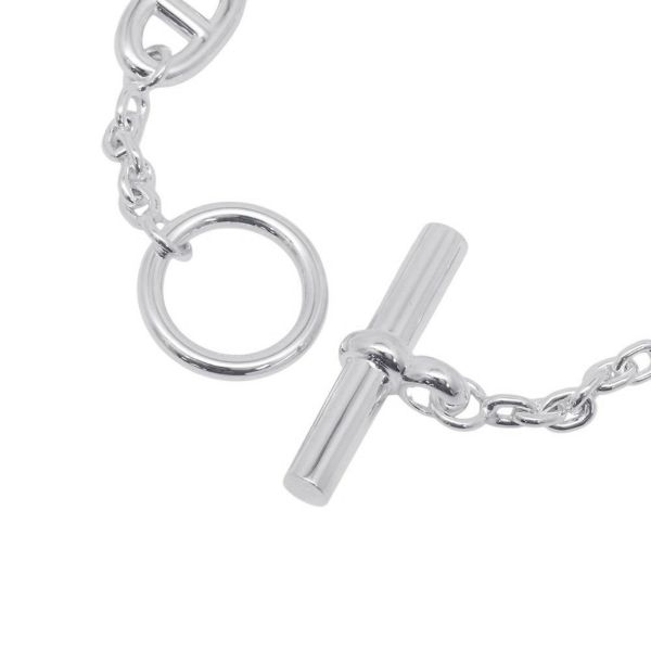 エルメス ブレスレット シェーヌダンクル ファランドール SV925シルバー サイズST HERMES ジュエリー