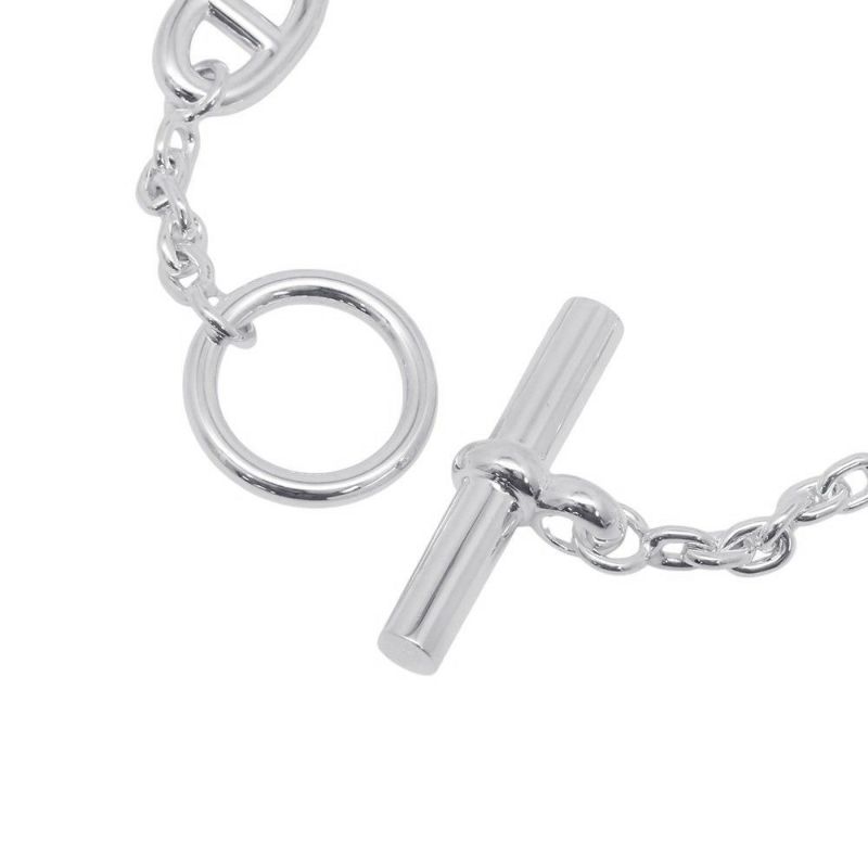 エルメス ブレスレット シェーヌダンクル ファランドール SV925シルバー サイズST HERMES ジュエリー