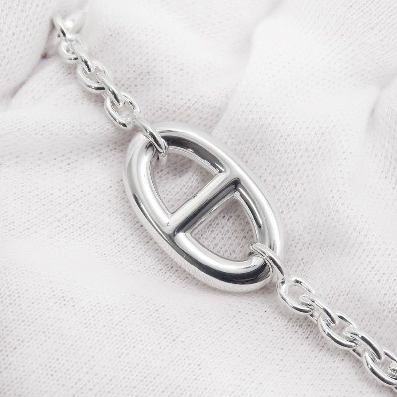 エルメス ブレスレット シェーヌダンクル ファランドール SV925シルバー サイズST HERMES ジュエリー