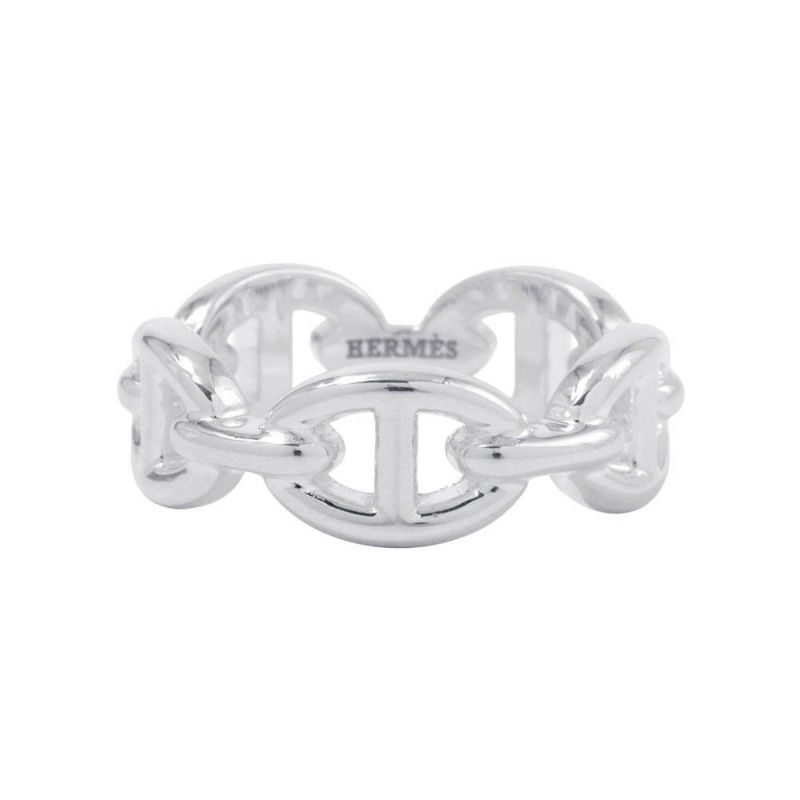 エルメス リング シェーヌダンクル アンシェネPM Enchainee SV925シルバー リングサイズ53 HERMES ジュエリー
