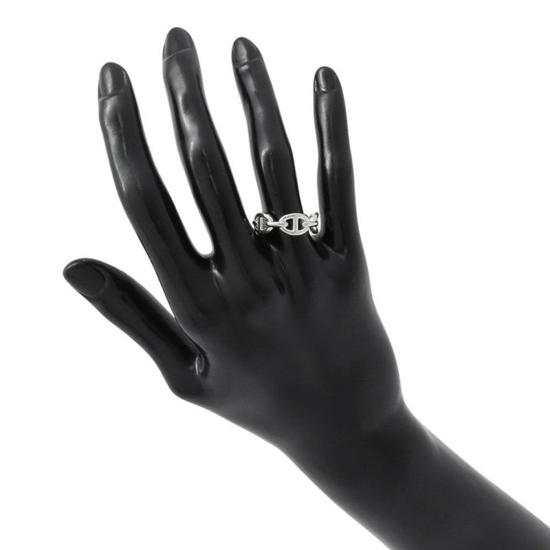 エルメス リング シェーヌダンクル アンシェネPM Enchainee SV925シルバー リングサイズ53 HERMES ジュエリー