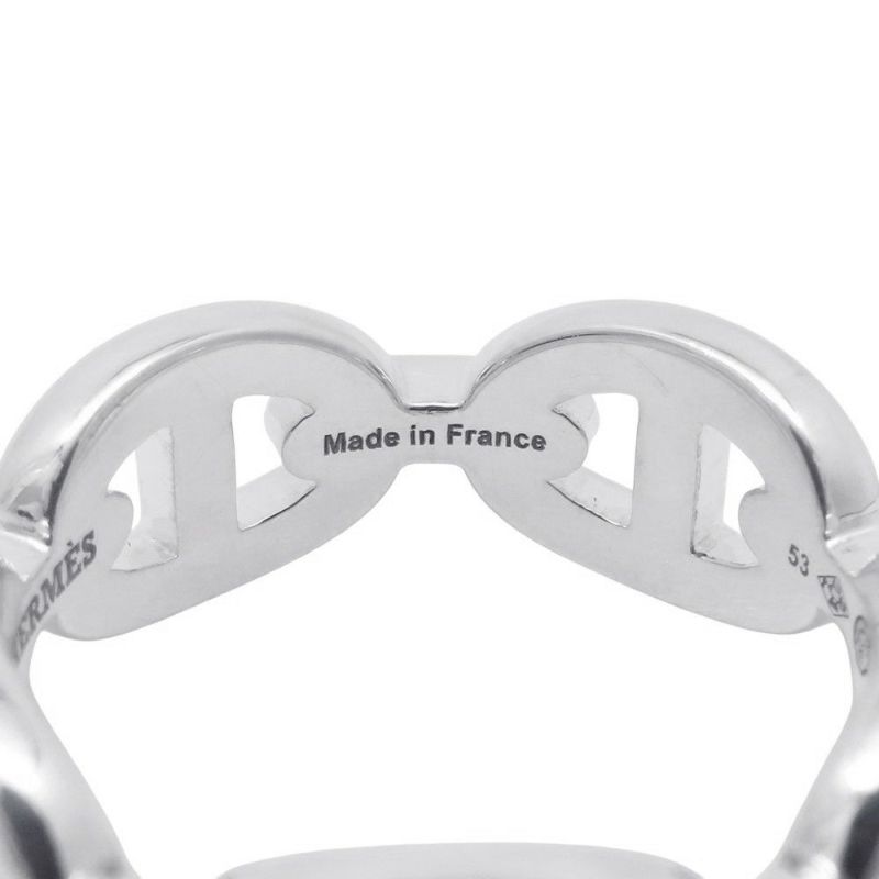 エルメス リング シェーヌダンクル アンシェネPM Enchainee SV925シルバー リングサイズ53 HERMES ジュエリー