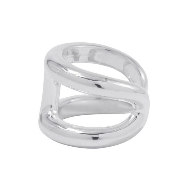 エルメス リング オスモズGM Osmose SV925シルバー リングサイズ53 HERMES ジュエリー 指輪