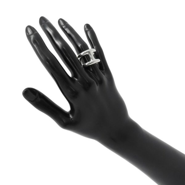 エルメス リング オスモズGM Osmose SV925シルバー リングサイズ53 HERMES ジュエリー 指輪