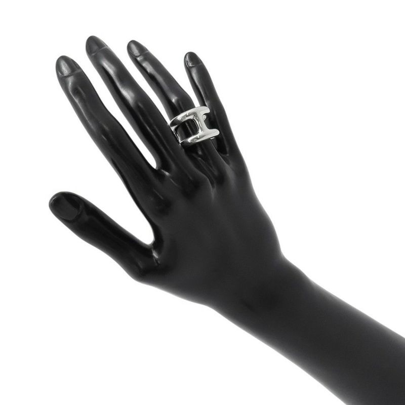 エルメス リング オスモズGM Osmose SV925シルバー リングサイズ53 HERMES ジュエリー 指輪