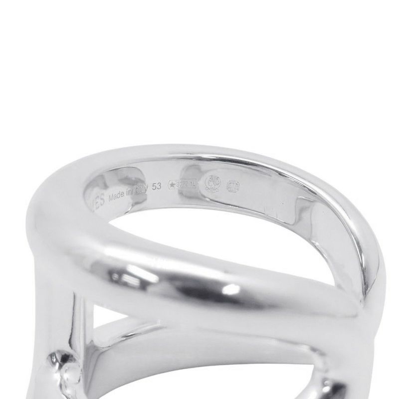 エルメス リング オスモズGM Osmose SV925シルバー リングサイズ53 HERMES ジュエリー 指輪