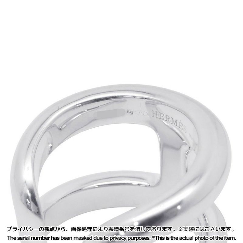 エルメス リング オスモズGM Osmose SV925シルバー リングサイズ53 HERMES ジュエリー 指輪