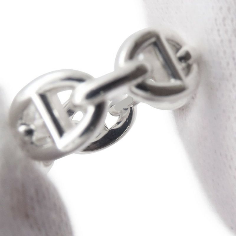 エルメス リング シェーヌダンクル アンシェネPM Enchainee SV925シルバーリングサイズ51 HERMES ジュエリー