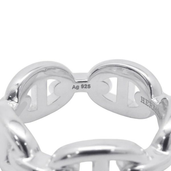 エルメス リング シェーヌダンクル アンシェネPM Enchainee SV925シルバーリングサイズ51 HERMES ジュエリー