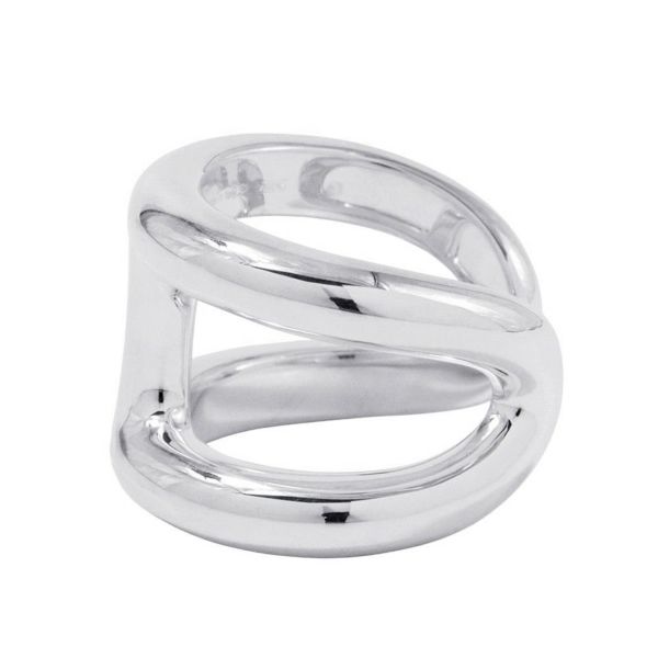 エルメス リング オスモズGM Osmose SV925シルバー リングサイズ52 HERMES ジュエリー 指輪