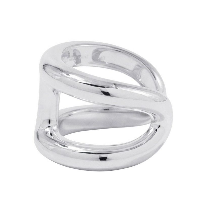 エルメス リング オスモズGM Osmose SV925シルバー リングサイズ52 HERMES ジュエリー 指輪