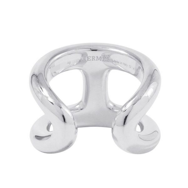 エルメス リング オスモズGM Osmose SV925シルバー リングサイズ52 HERMES ジュエリー 指輪