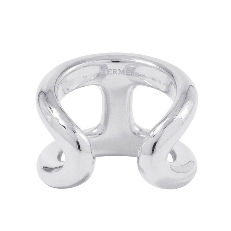 エルメス リング オスモズGM Osmose SV925シルバー リングサイズ52 HERMES ジュエリー 指輪