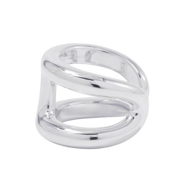 エルメス リング オスモズGM Osmose SV925シルバー リングサイズ52 HERMES ジュエリー 指輪