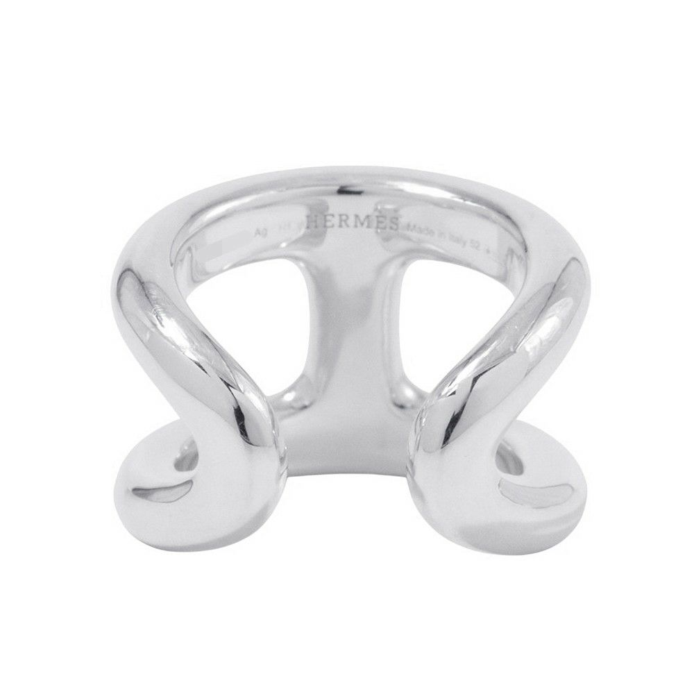 エルメス リング オスモズGM Osmose SV925シルバー リングサイズ52 HERMES ジュエリー 指輪