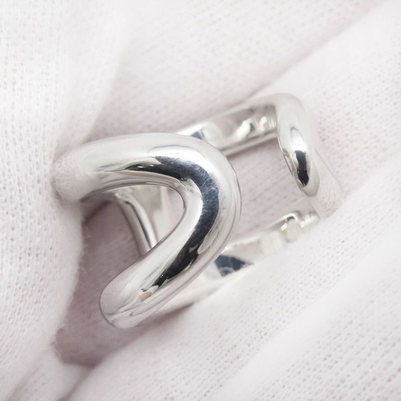 エルメス リング オスモズGM Osmose SV925シルバー リングサイズ52 HERMES ジュエリー 指輪