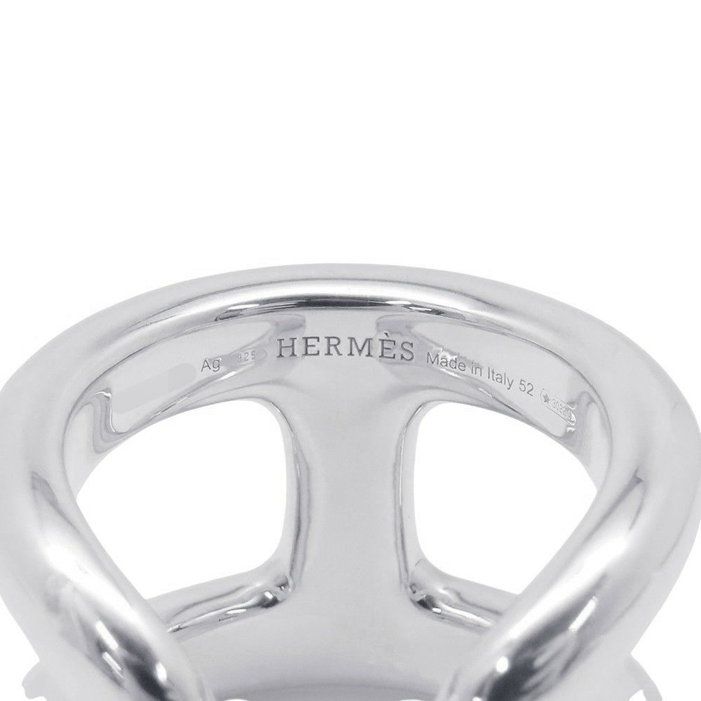 エルメス リング オスモズGM Osmose SV925シルバー リングサイズ52 HERMES ジュエリー 指輪