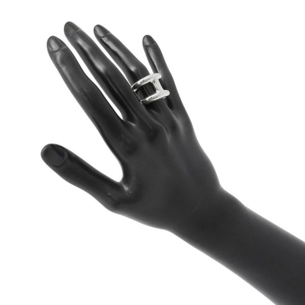 エルメス リング オスモズGM Osmose SV925シルバー リングサイズ53 HERMES ジュエリー 指輪